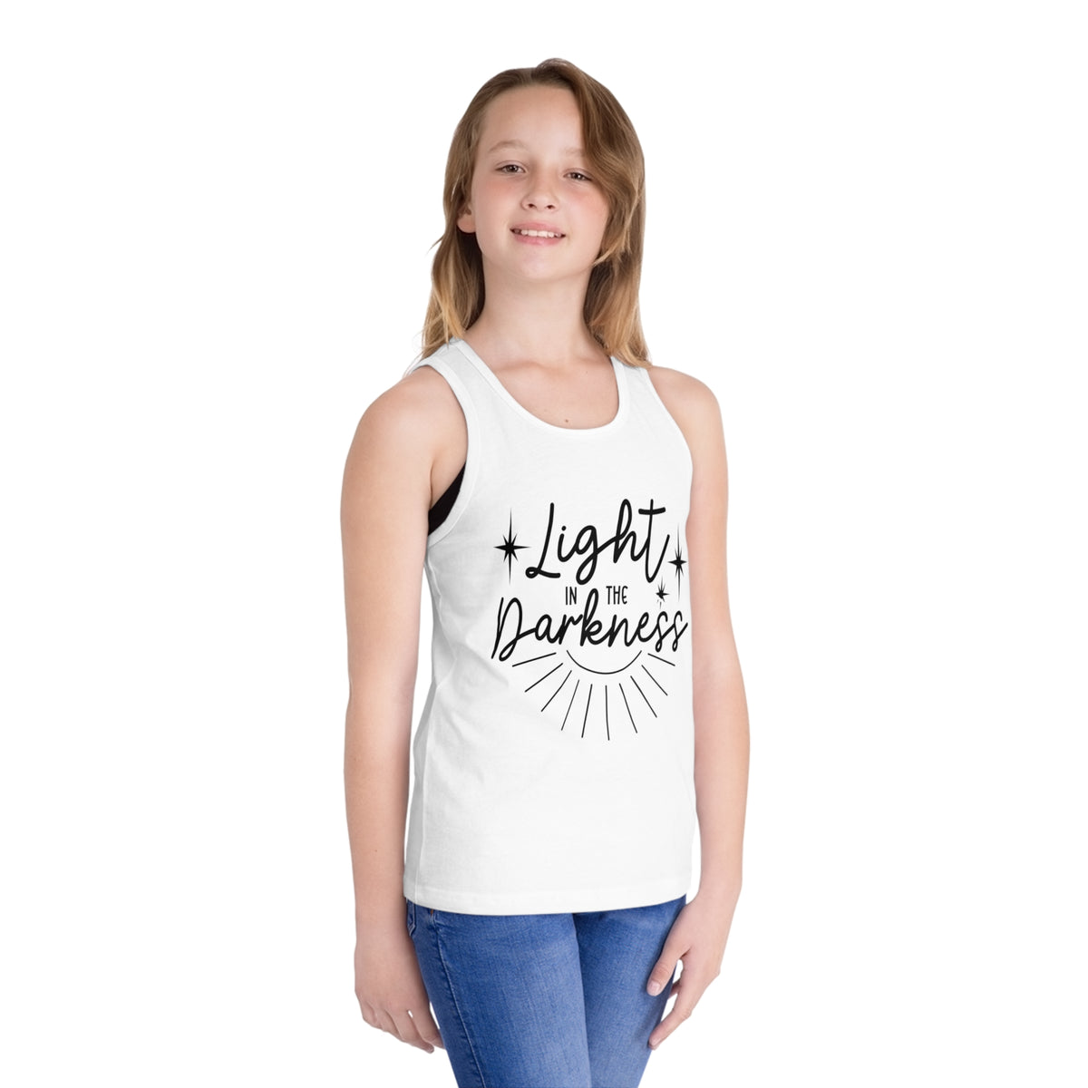 Kid's Jersey Tank Top Luz – ropa cristiana para niños – foto 3