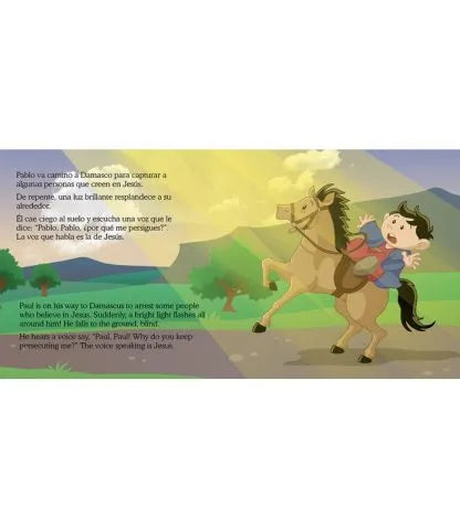 Pablo – Pequeños héroes de la Biblia / Little heroes of the Bible – Paul – Biblia en español – foto 2