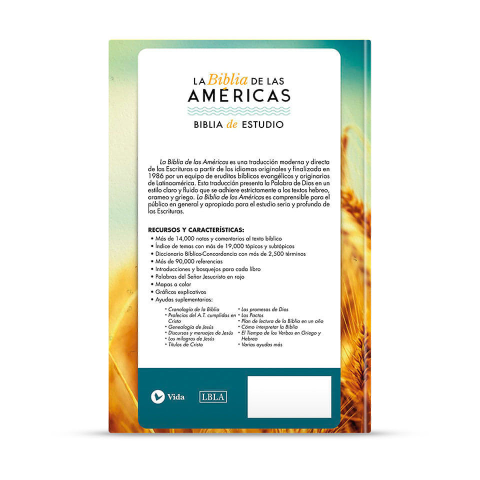 La Biblia de las Américas. Biblia de estudio LBLA – Biblia en español – foto 2