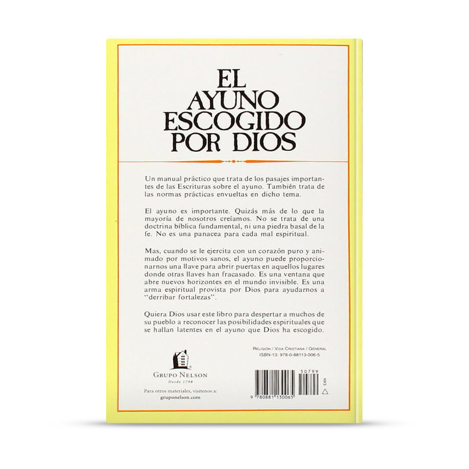 El ayuno escogido por Dios - Libro de bolsillo – Arthur Wallis – libro cristiano en español – foto 2