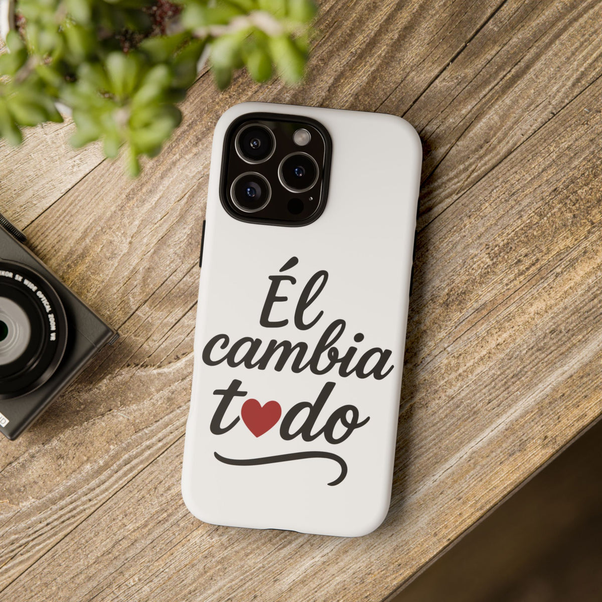 Funda para iPhone El Cambia Todo - El Dios que restaura