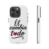 Funda para iPhone El Cambia Todo - El Dios que restaura