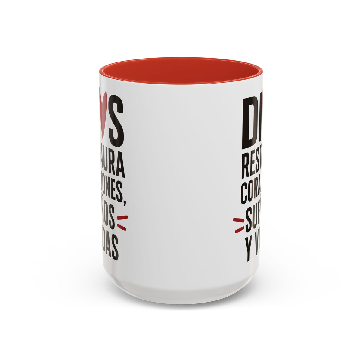 Taza Dios Restaura Corazones, Sueños y Vidas - El Dios que restaura – ropa cristiana para niños – foto 2