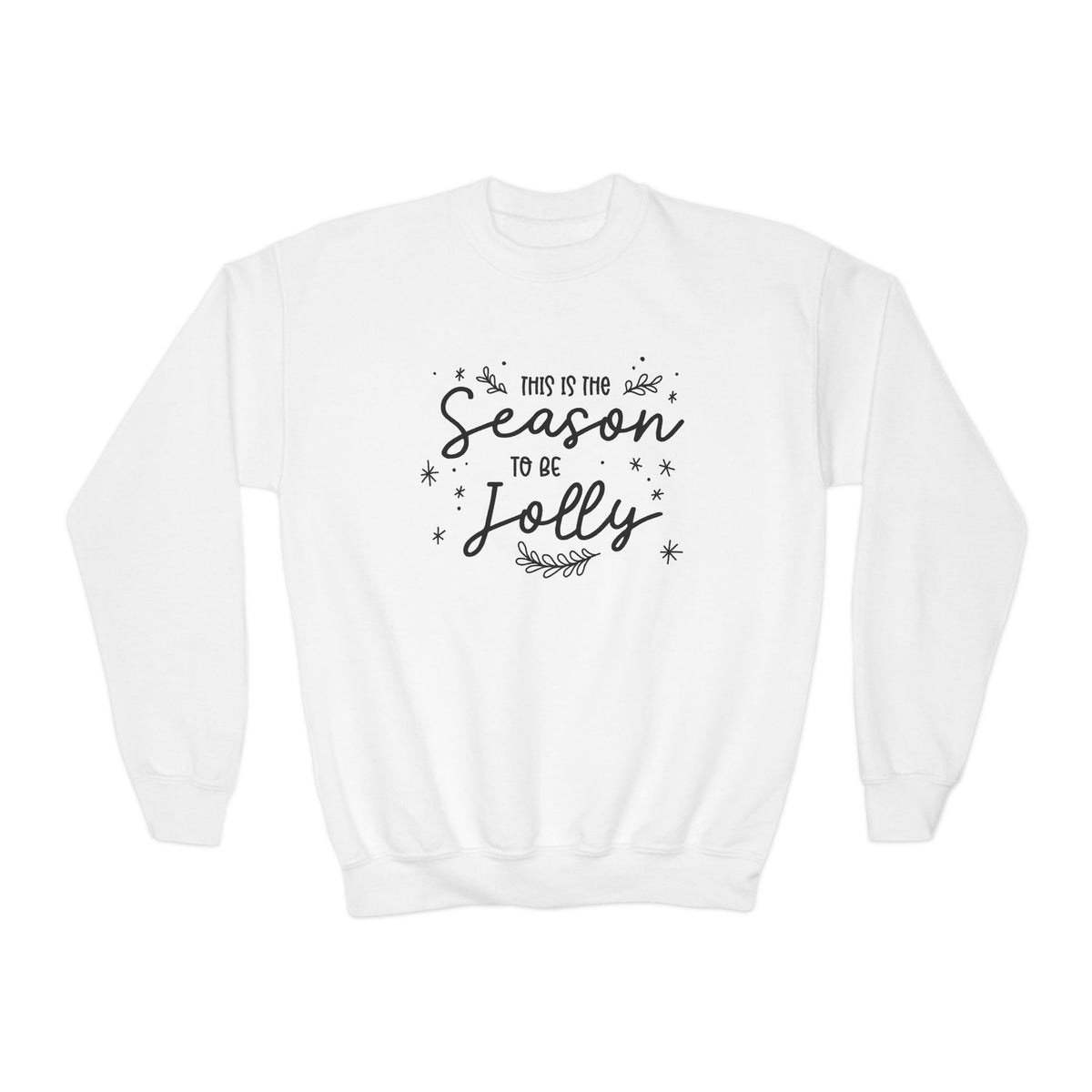 Youth Crewneck Sweatshirt Alegría – ropa cristiana para niños