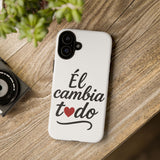 Funda para iPhone El Cambia Todo - El Dios que restaura