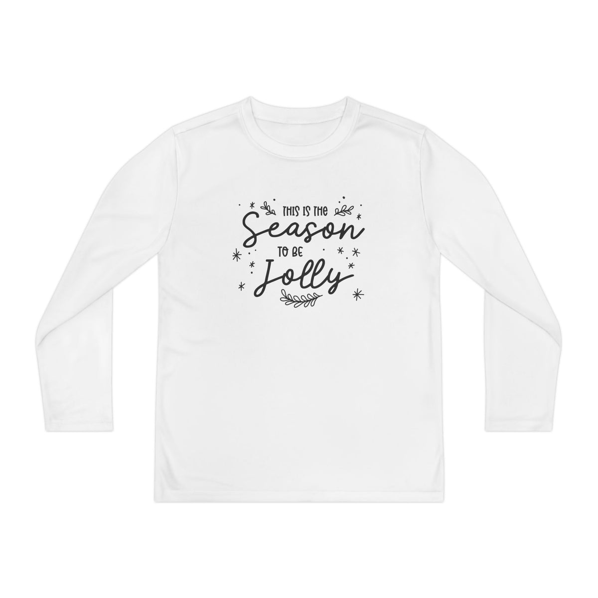 Youth Long Sleeve Competitor Tee Alegría – ropa cristiana para niños