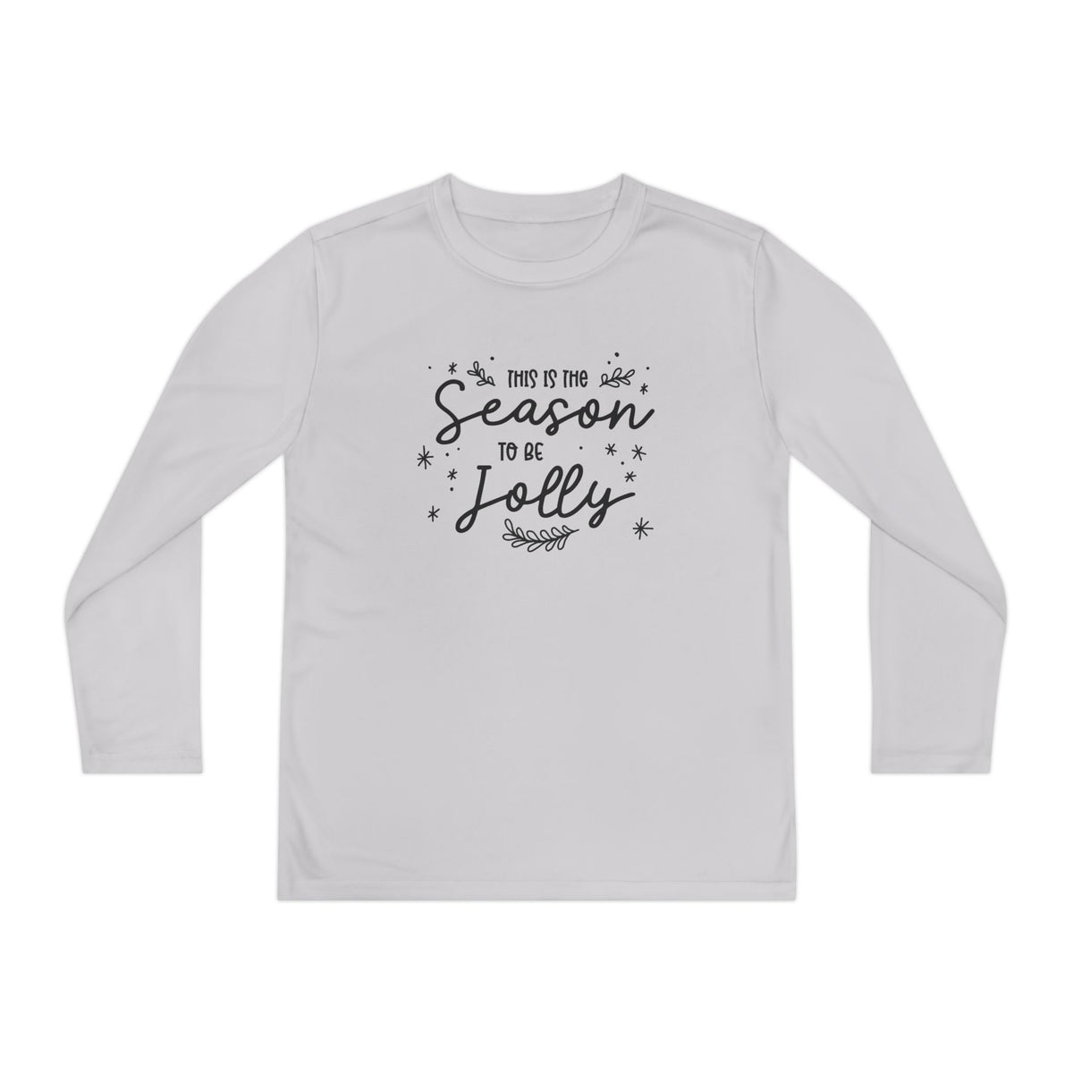 Youth Long Sleeve Competitor Tee Alegría – ropa cristiana para niños – foto 2