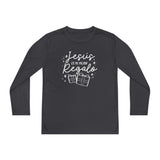 Youth Long Sleeve Competitor Tee Jesús mi Regalo