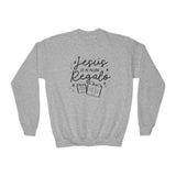 Youth Crewneck Sweatshirt Jesús mi Regalo
