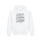 Youth Heavy Blend Hooded Sweatshirt Jesús la Razón