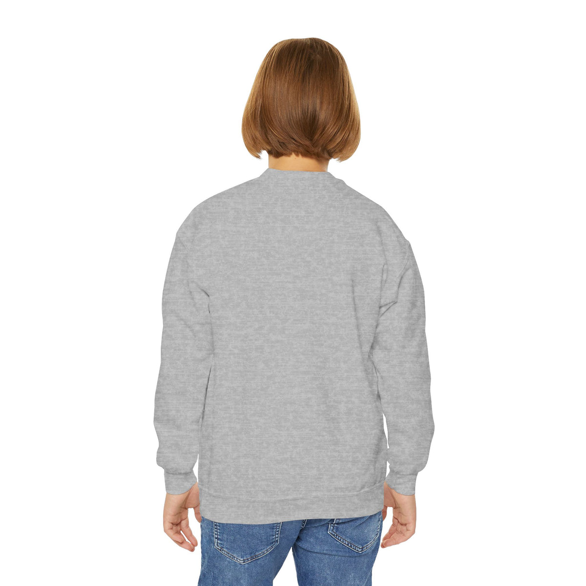 Youth Crewneck Sweatshirt Luz – ropa cristiana para niños – foto 9