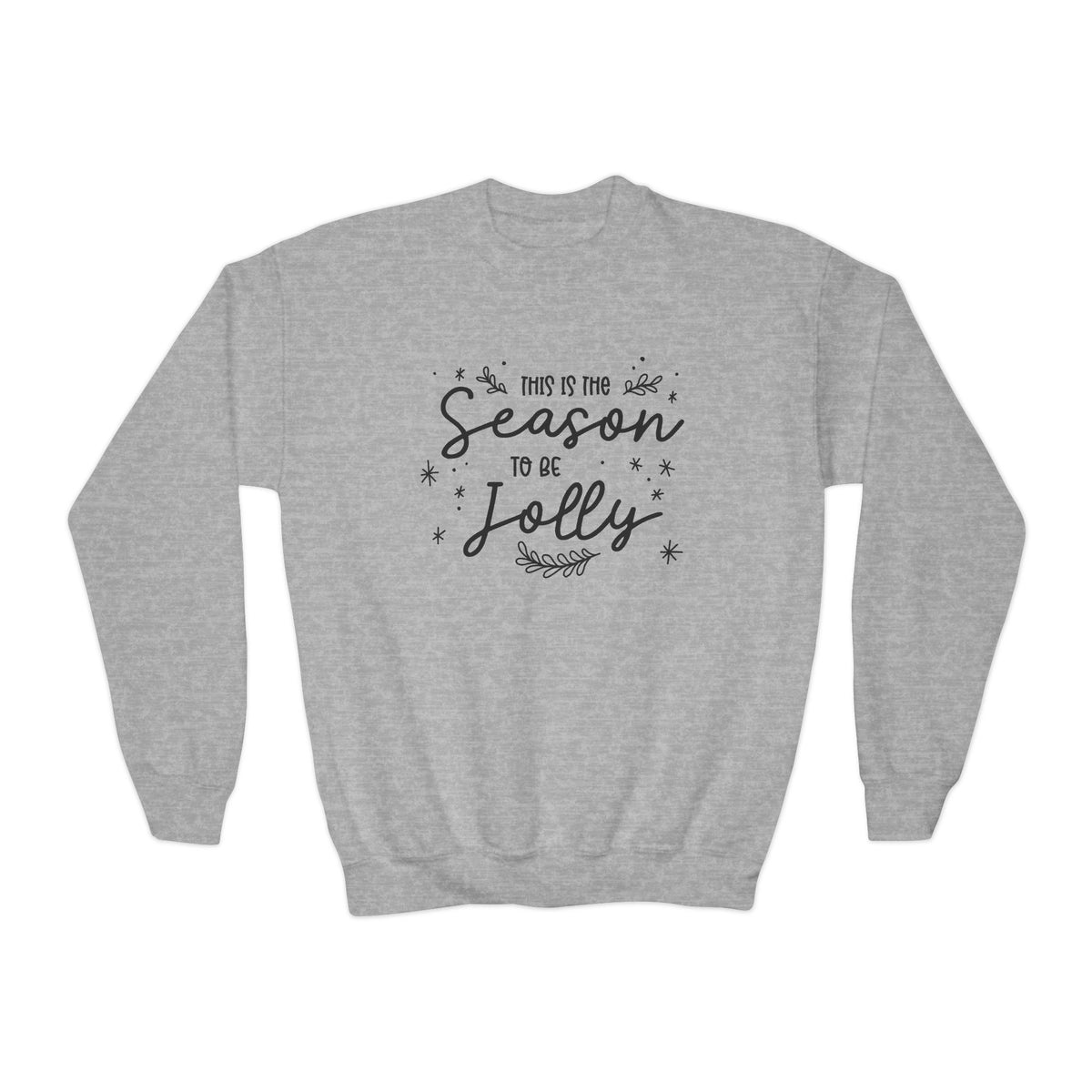 Youth Crewneck Sweatshirt Alegría – ropa cristiana para niños – foto 2