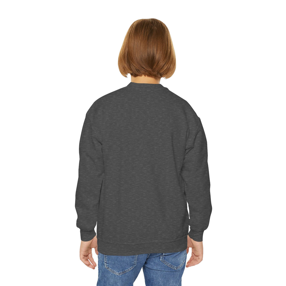 Youth Crewneck Sweatshirt Jesús la Razón – ropa cristiana para niños – foto 12