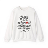 Sudadera Unisex Cuello Redondo - El Dios que restaura