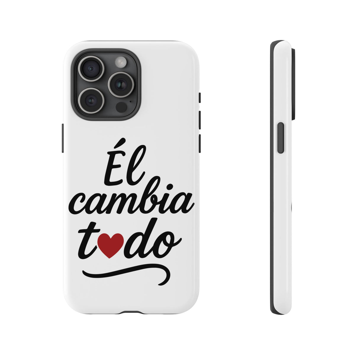 Funda para iPhone El Cambia Todo - El Dios que restaura – ropa cristiana para niños – foto 17