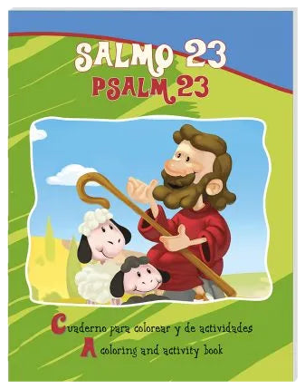 Salmo 23 – Cuaderno para colorear / Coloring book – Psalm 23