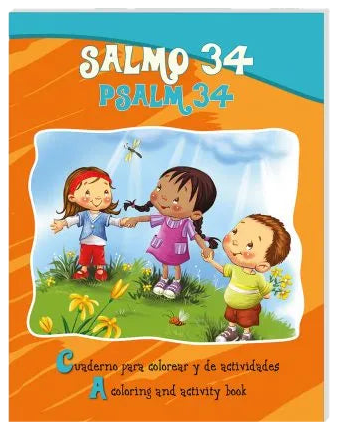 Salmo 34 – Cuaderno para colorear / Coloring book – Psalm 34