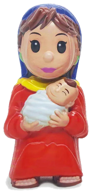 Personaje Bíblico María / 3D Buildable Display – Biblical Character Mary