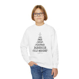 Youth Crewneck Sweatshirt Arbol Navidad