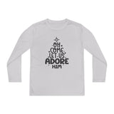 Youth Long Sleeve Competitor Tee Adoremos
