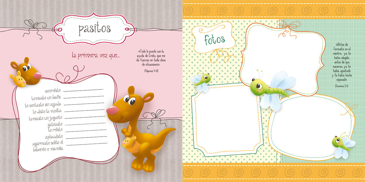Álbum de mi Bebé – libro cristiano en español – foto 3