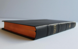 Biblia RVR 1960 letra grande tamaño manual, Piel Premier negro