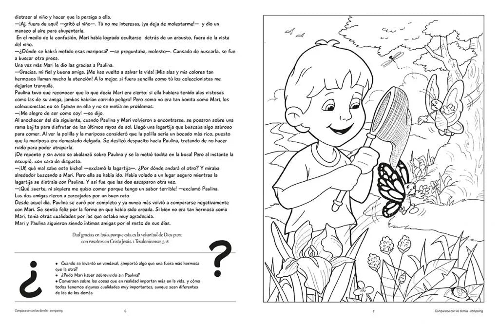 Compararse con los demás – Formación en valores / Character building – Comparing – foto 2