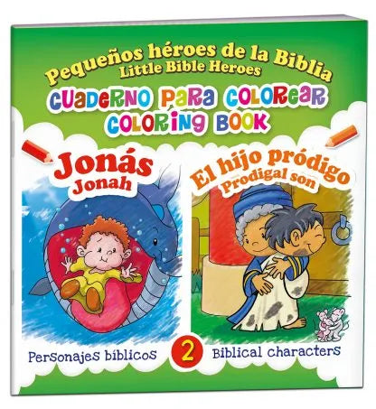 Jonás y el hijo pródigo – Cuaderno para colorear / Coloring book – Jonah and the prodigal son