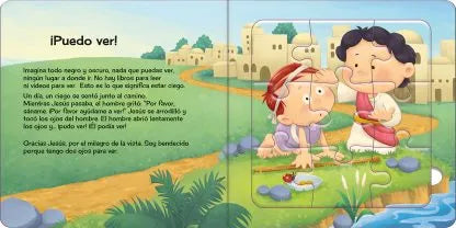 Milagros de Jesús – Libro rompecabezas – foto 2