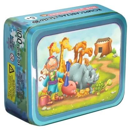 Noé y los animales/ Noah and the animals: Rompecabezas en 3D (3D puzzle)