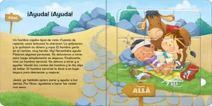 Parábolas de Jesús – Libro rompecabezas – foto 2