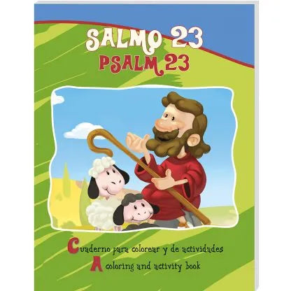 Salmo 23 – Cuaderno para colorear / Coloring book – Psalm 23