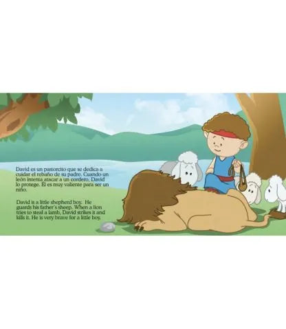 David – Pequeños héroes de la Biblia / Little heroes of the Bible – David – Biblia en español – foto 2