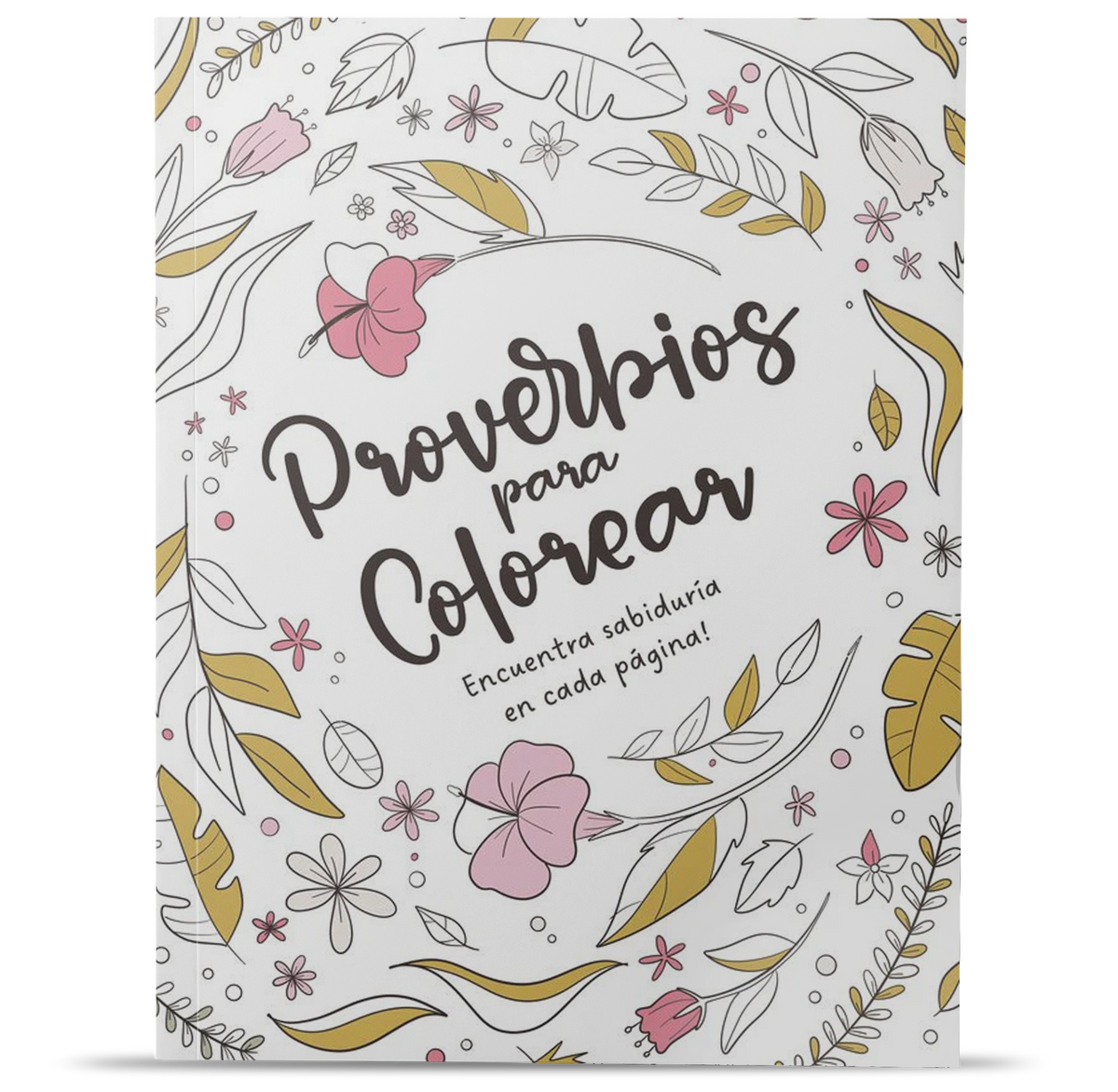 Proverbios para colorear – Libro para colorear – libro cristiano en español