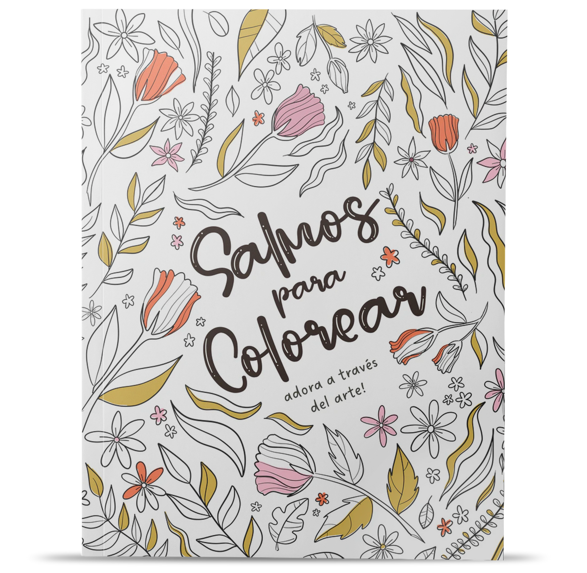 Salmos para colorear – Libro para colorear – libro cristiano en español
