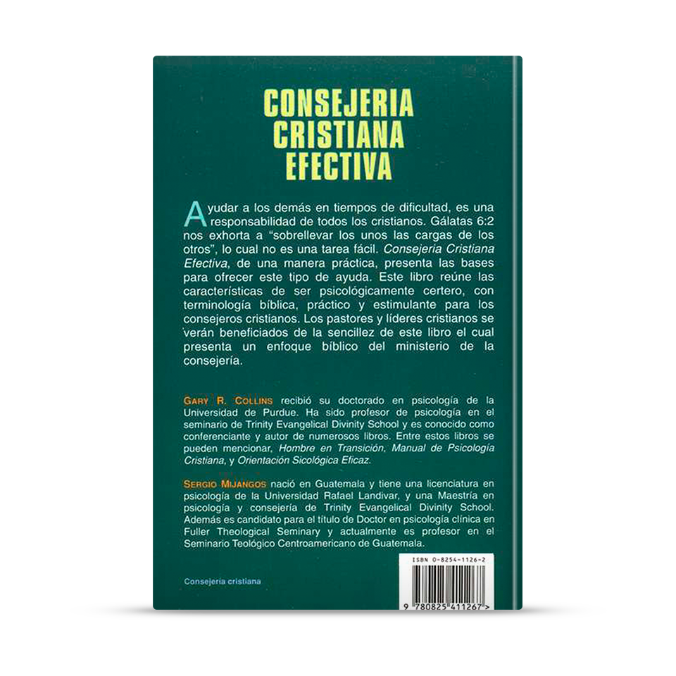 Consejería cristiana efectiva – Gary Collins – libro cristiano en español – foto 2