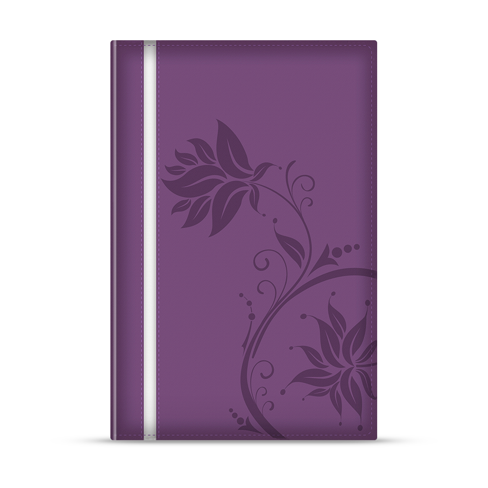 Biblia de la mujer conforme al corazón de Dios RVR60 - Morado – Biblia en español