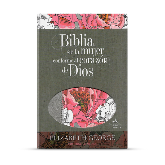 Biblia de la mujer conforme al corazón de Dios RVR60 - Edición Peonía