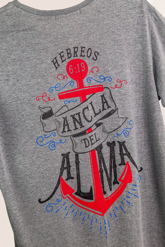 T-shirt Hebreos 6:19 Ancla del Alma