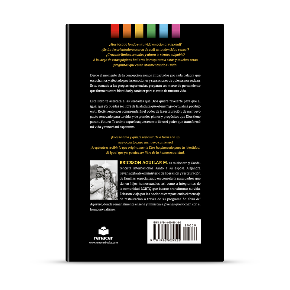 Un pacto de restauración: Libre de la homosexualidad – Ericsson Aguilar – libro cristiano en español – foto 2